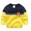 Hot sale boutique cotton knit children clothing pullover kids sweater
