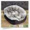 100% Polyester Hand Made PV Fleece Dog Bed Pet Bed Animal Fur Design