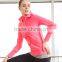 New customizied design SUPPLEX lycra yoga spandex jacket womens yoga jacket