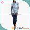 2016 Autumn Blouse Body Shirt Woman New Model Tie-dye Stylish Shirts