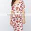 Office maternity clothing womens floral print dresses