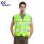 Outdoor Work Hi Vis Reflecting Safety Vest With LED Light