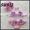 2016 new Korean children swimwear girls swimwear bikini swimsuit baby baby with a waterproof cap