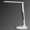 Modern Table Lamp Desk Lamp  6W LED with LCD Screen, 3 Lighting Mode, 5-Level  Touch Control Dimmer, Built-In Clock, Calendar, Thermometer - Black/White
