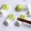 creative porcelain chopstick holder/ 6.5x1.8cm carrot fish chopstick holder / fancy dinnerware