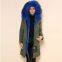 Promtion military cotton shell faux fur coat woman for winter
