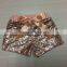 Peach Design Sequin Girls Shorts,Sparkly Glitter Bling Bling Mini Pom Shorts