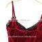 Hot women sexy tight velvet dress ladies deep v neck sexi dress lace design