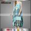 Latest Dress Stitching Designs Fashionable Women Slip Dress Summer Ethnic Beach Dress