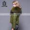 New product release Ladies Jackets Coats Winter Fashion Sheep Fur And Leahter Overcoat