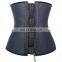 Zipper Latex Waist Cincher Slimming Corset Waist Trainer Training Corsets