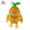 ISO9001 Approved Factory Custom Best Plush Fruit Toy Stuffed Pineapple