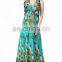 5005# 2017 Sexy Pregnant Women Dresses Lady Long One piece Fat Loose Summer Maxi Floral Bohemian Beach Maternity Dress Plus Size