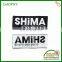 Custom Polyester Garment Size Sticker Label