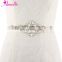 Hot Selling Wedding Bridal Belt Sashes Glinting Rhinestone Pearl Prom Dress Belt Formal Dress Crystal Belt Engagement Accessory