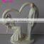 A07383 White Ceramics Wedding Cake Toppers Wholesale