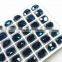 Octagon crystal fancy beads 6*8,8*10,10*12mm for choose