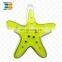 custom logos on cheap price star shape zinc alloy metal charm pendant with love logos on it