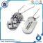 high quality blank dog tag,metal dog tag,custom military dog tags