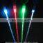 beautiful shape and color LED flashing swizzle stick for bar