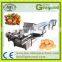 full automatic root vegetable washing cleaning peeling skinning blanching disinfection cutting packing production line
