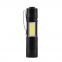 LED Flashlight 4 Modes Work Light Lamp Waterproof Lanterna Pocket Aluminum Torch For Hiking Camp With Pen Clip Lamp
