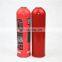 tank two-piece tin aerosol cans or tank 1000ml for refrigerant or butane gas