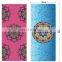 Wholesale Ultra Absorbent Yoga Suede Travel Foldable Yoga Mat Printed