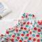 2020 Summer Baby Girls Clothes Brand New Rompers Clothing Fashion Cute Cherry Prints Kids Clothing + Hairband Toddler Girl Dress