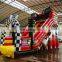 Outdoor Traffic Signals Theme Funny Inflatable Castle And Slide For Children Play Center