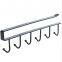 Household Metal Wire Pants Coat Wrought Iron Hook Hanger for Cloths/ Tie