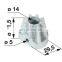 knotter reaper machine tooth gear for knotter billhook  knotter baler unit 0764.04