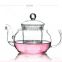 Glass Teapot 800ML Double-walled,High Temperature Resistant