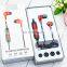 Magnetic Waterproof Sweatproof Sports Earphone Bluetooth Stereo Sound Headset