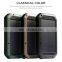 20000mah Large Capacity Wireless Solar Charger Power Bank With LED Light