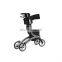 Rehabilitation medical walking aids portable lightweight rollator walker with PU seat