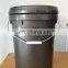 High capacity 100% new pp material plastic buckets for fishing
