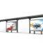 Student voice station bus stop solar bus shelter platform advertising