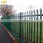 Garden steel palisade fence design