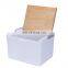 Eco-friendly camping 11L  portable plastic cooler hard cooler box with beech lid