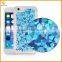 new arrival glitter Love sequins quicksand tpu cover case for iphone 6