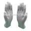 Safety Fingertips PU Coated Carbon ESD Antistatic Top Fit Gloves