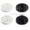 White Black Custom Ceramic Dog Slow Feed Feeder Pet Cat Dog Food Bowl for Cat