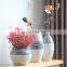 China home decor wholesale modern types of flower vase