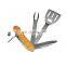 Best Quality Stainless Steel BBQ Multifunctional Utility Knife Pocket Folding Knife