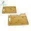 Reversible Organic Bamboo Cutting Board Kitchen Chopping Board with Juice Grooves for Meat and Vegetables