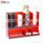 Coffee tea shop disposable plastic cup holder acrylic storage rack for bar desk