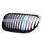 E92 for BMW 3 series E92 E93 front grill M color single slat line M style kindly bumper grille 2010-2013