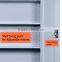 (DL-S2 ) 1.0mm -1.5mm Office Furniture 2 Swing Door Steel File Cabinet / Metal Cupboard for Dubai Market
