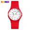 SKMEI 1419 Quartz Watch Simple Rubber Women Watches Casual Luxury Brand Ladies Watch Waterproof Clock
